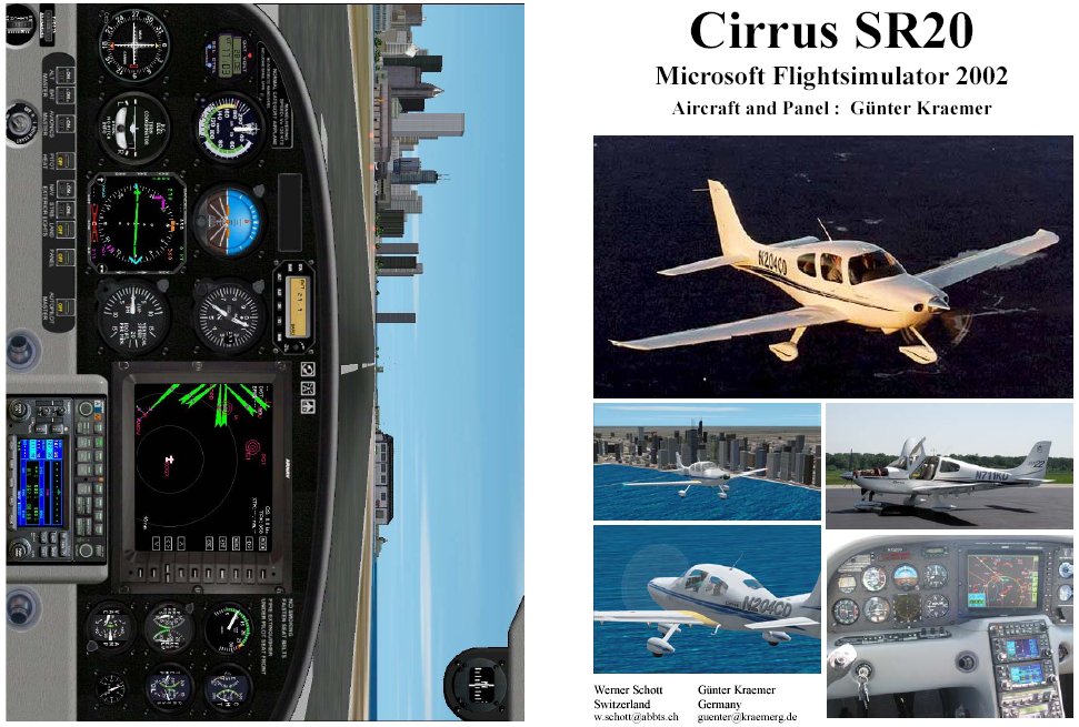 Fs2002 Manual/Checklist Cirrus Sr20