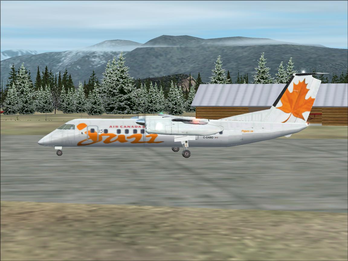 Fs2002 De Havilland Dash8-Q300_2 Air Canada Jazz — 1