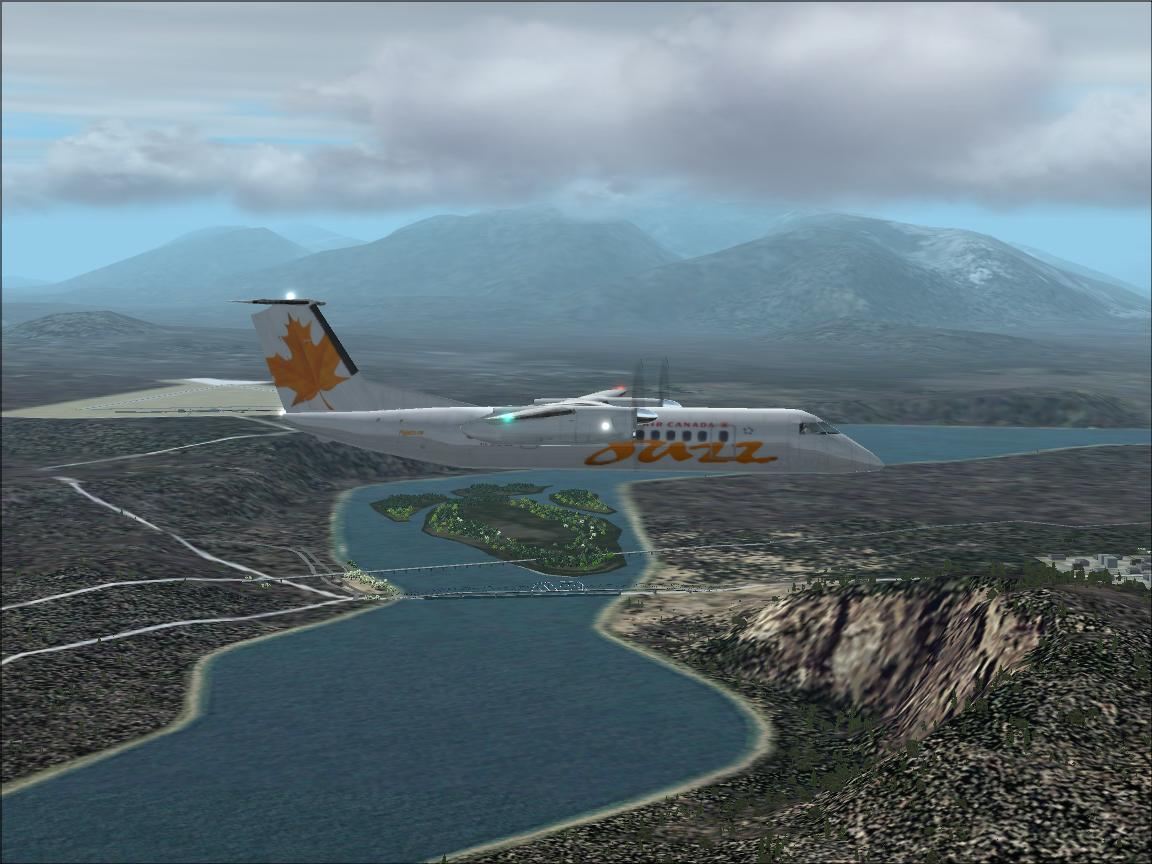 Fs2002 De Havilland Dash8-Q300_2 Air Canada Jazz