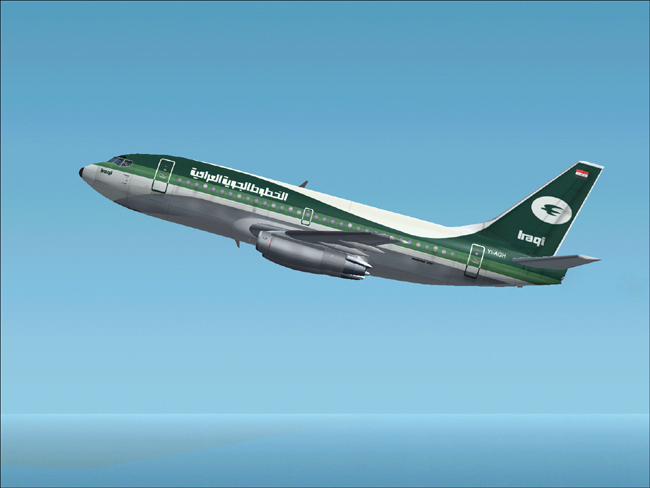 This Is A Textures Repaint Of Ffx/Sga Boeing 737-200 In The Colour Of Iraqi Airways — 1