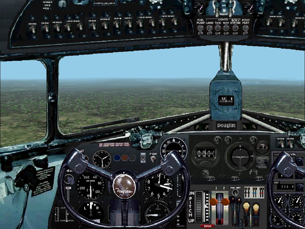 Fs2002 Dc-2 American Airlines With 1930S Surround Photo Panel From Val-U-Prop!!!
