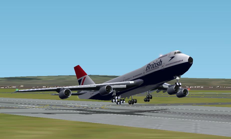 British Airways B747 200 In British Colours For Ai Use