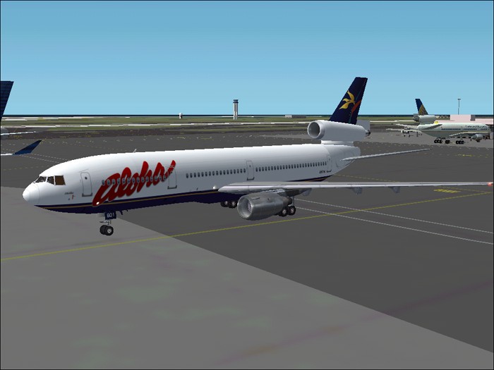 Mcdonnell Douglas Dc-10-10 In Modern Aloha Colors
