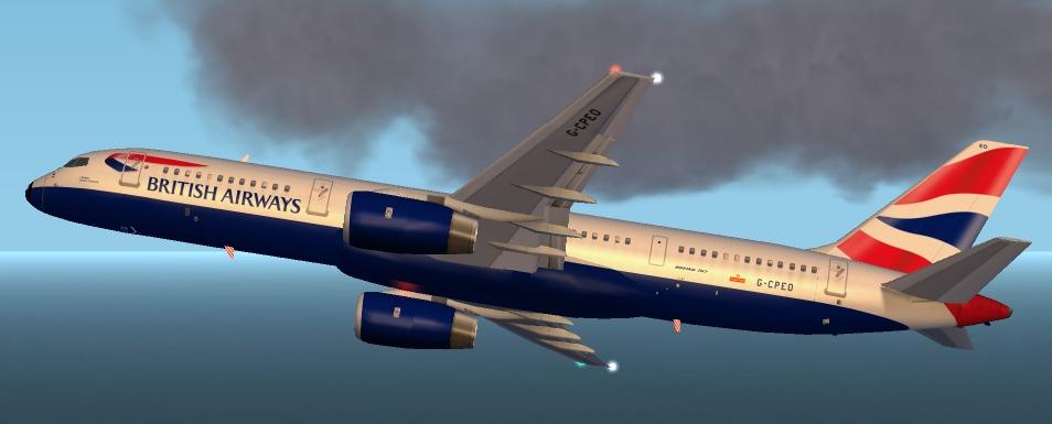 Fs2002 Boeing 757-236 British Airways Union Flag Textures Repaint Of The Ifdg Gmax 757-200