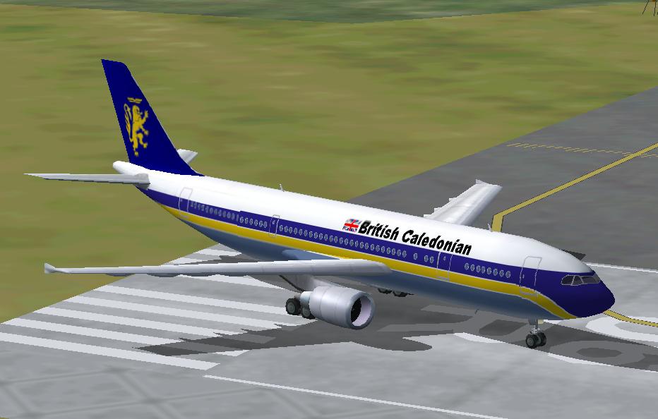 British Caledonian Airbus A300 For Ai Use