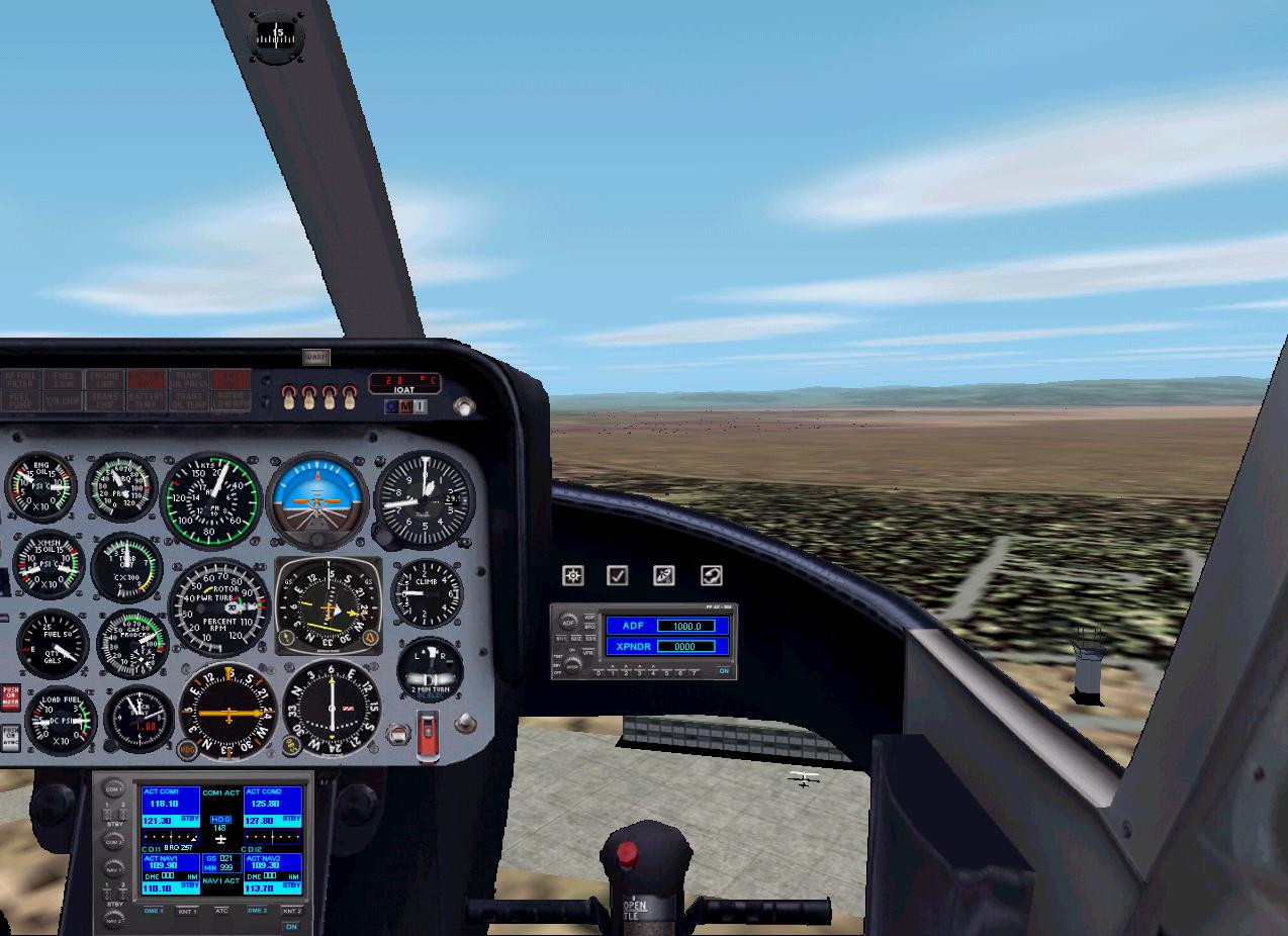 Fs2002 Panel For Default Bell206B This Panel Can Use In Fs2002 And Fs2002Pro