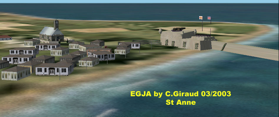Fs2002 Scenery Egja V1 Alderney Or Aurigny By C Giraud