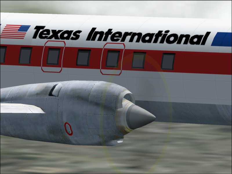 Fs2002 Texas International Convair 580 Textures