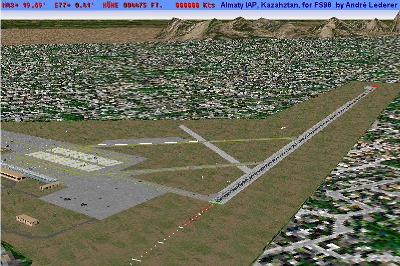 Scenery Almaty Iap, Kazakhstan: By André Lederer Good Flight And Many Happy Landings André — 1