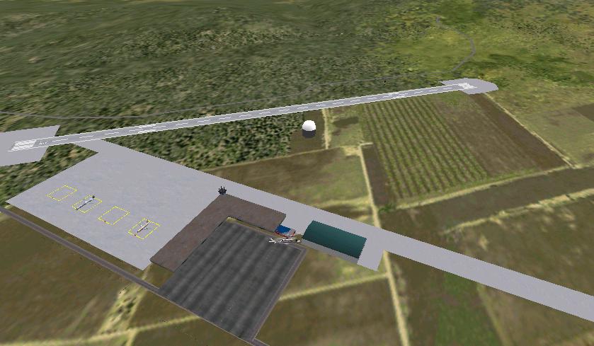 Scatsta Airport In The Uk On A Remote Island Called Shetland