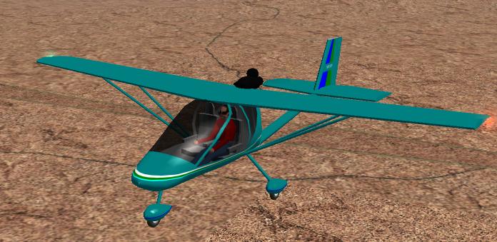 Experimental Microlight V 2.0 Copyright (C) John Cillis -2003 - Loosely Based On The Rans