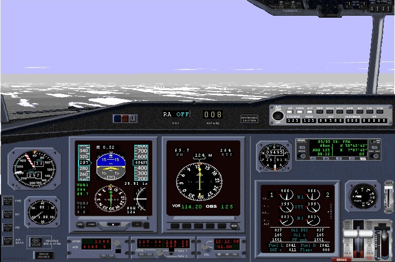 Fs 98 Twin Engine Jet Panel W/ Acs-Gps98-Gauge Fs98 Panel-Update For Bizjet2.Zip By Christ