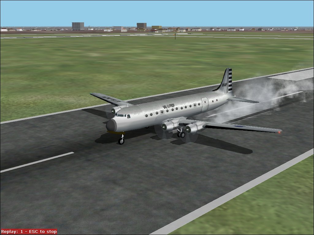 Fs 2002 Douglas C-54 Val-U-Prop Plane And Panel By James Underwood From The Original Work