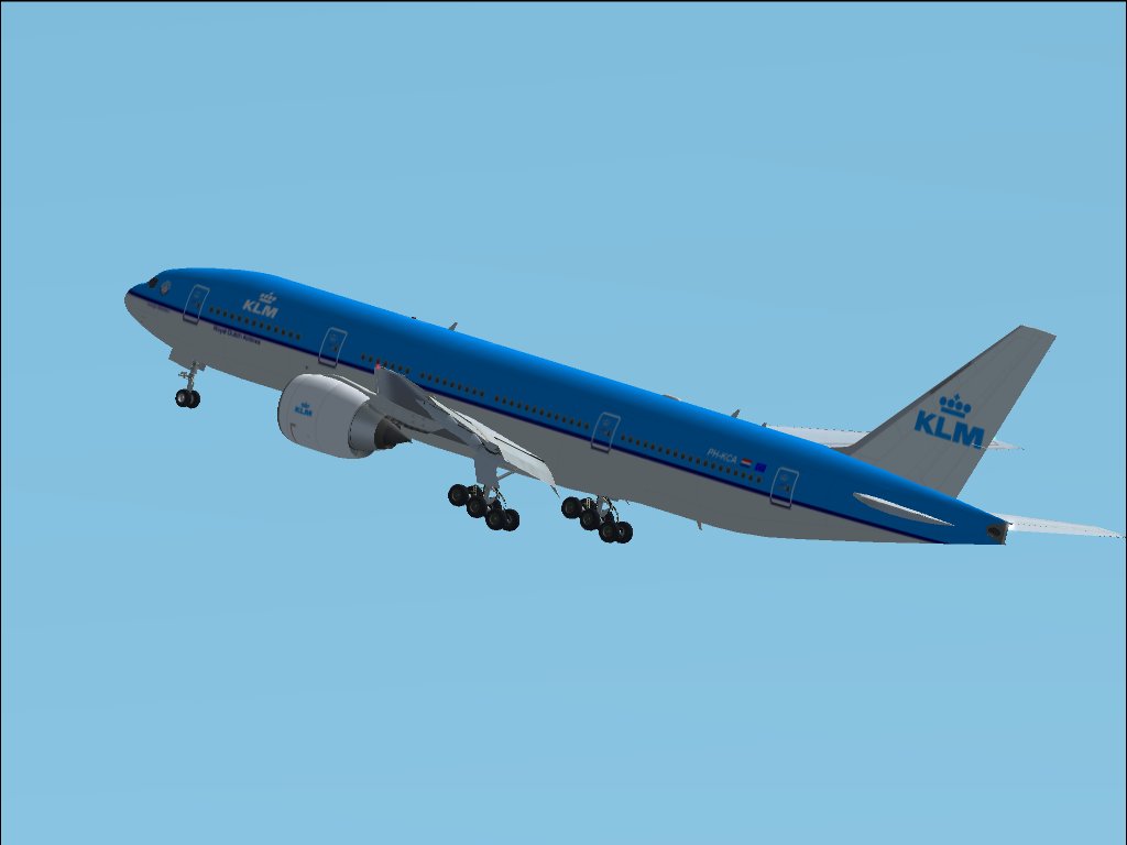 Fs2002 Klm Boeing 777-200Er Repaint: Guillermo De Miranda Model: Melvin Rafi (Http://Www.m