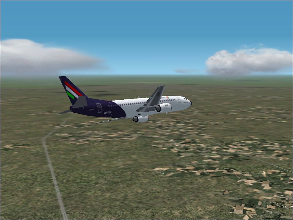 Fs2002 Malev Boeing 737-700 This Is An Boeing 737-700 In Malev Hungarian Airlines Colors, — 1