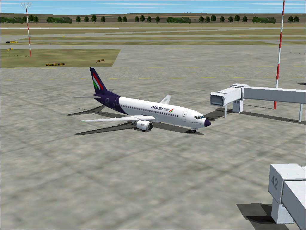 Fs2002 Malev Boeing 737-700 This Is An Boeing 737-700 In Malev Hungarian Airlines Colors,