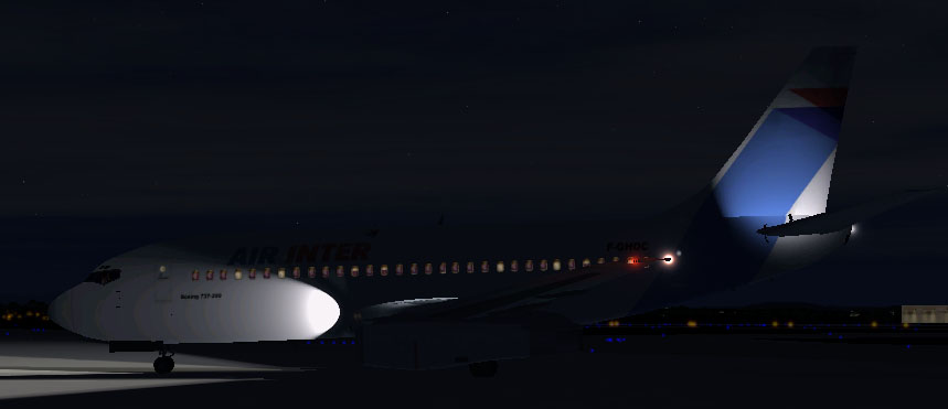 Yeodesign Boeing 737-200 In Air Inter Livery Air Inter Was The French Domestic Airlines Un