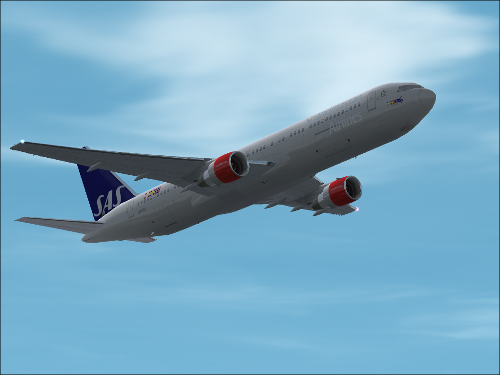 Scandinavian Airlines System (Sas) Boeing 767-300Er This A Sas Textures Repaint Of Project