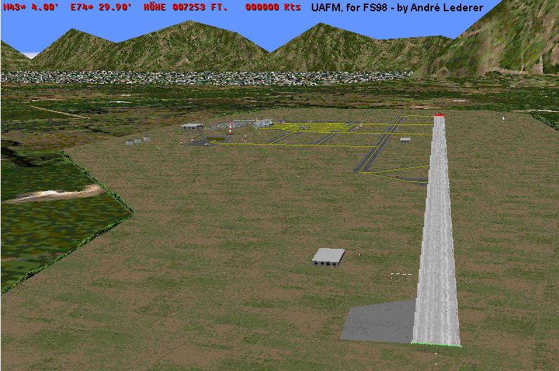Scenery Bishkek, Kyrghyzstan: By André Lederer This Is The Scenery Of Manas Intl Airport I