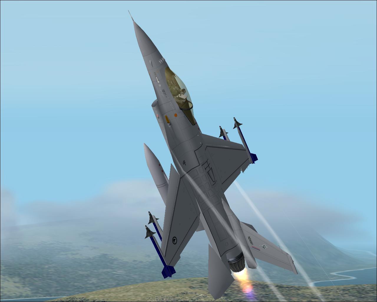 Lockheed Martin F16Am Fighting Falcon 2Sqn Royal New Zealand Air Force Version 1.0