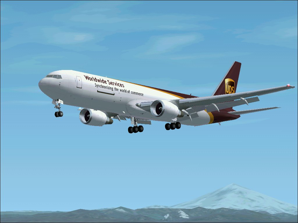 Fs2002 United Parcel Service Boeing 767-300