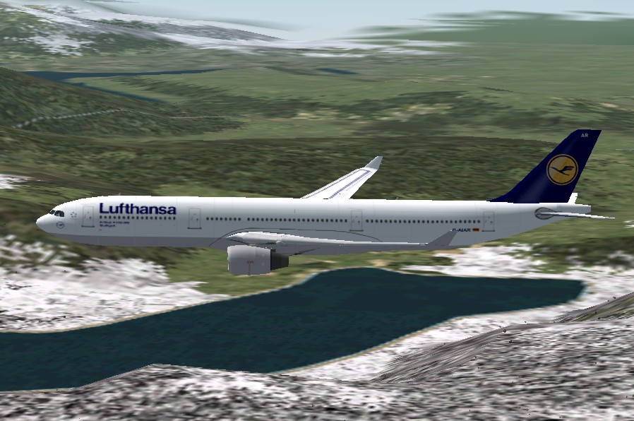 Project Opensky Airbus A330-300 For Fs2002 Exclusively Model Designer : Shervin Ahooraei F