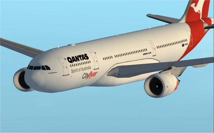 Project Opensky Airbus A330-200 For Fs2002 Exclusively Model Designer : Shervin Ahooraei F — 1