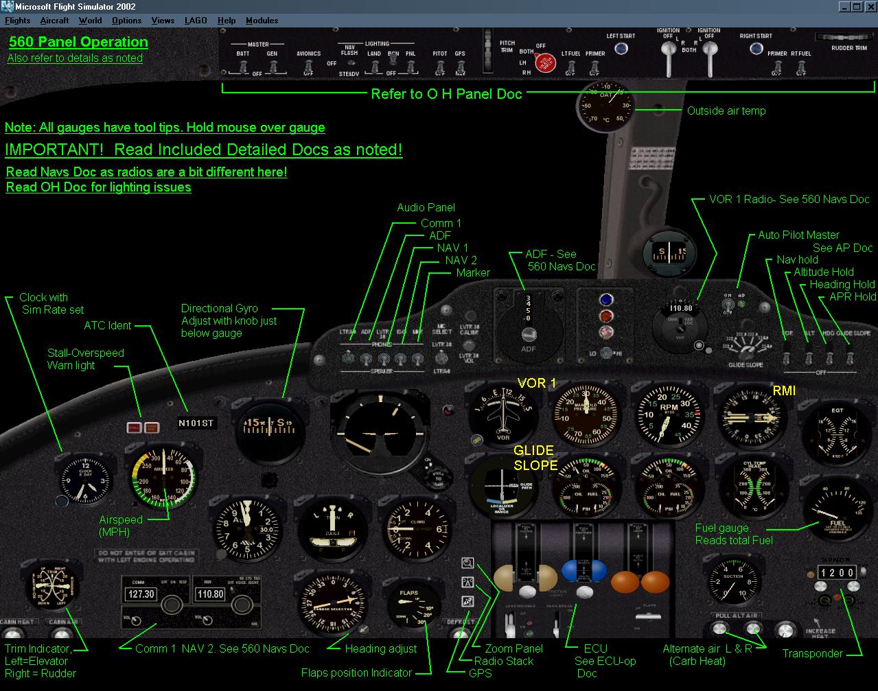 Aero Commander 560A(Hc): Fs2002 By Milton Shupe, Scott Thomas And André Folkers