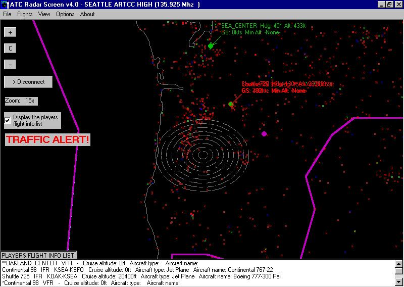 Fs2002 Atc Radar Screen V4.0 This Version Has Many New Features: Tcas System, Real-World A — 1