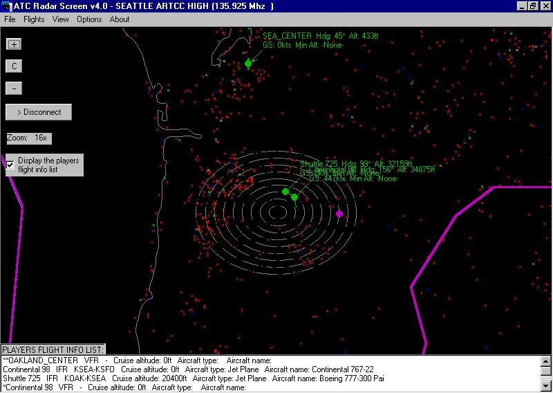Fs2002 Atc Radar Screen V4.0 This Version Has Many New Features: Tcas System, Real-World A