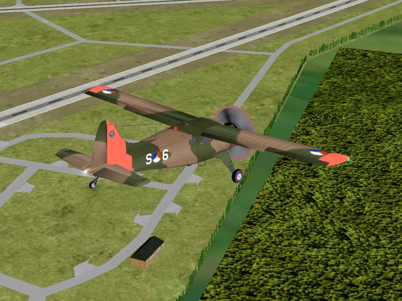 Fs2002 Dhc-2 Beaver Royal Dutch Air Force Dhc-2 Beaver In Dutch Air Force Colours — 1