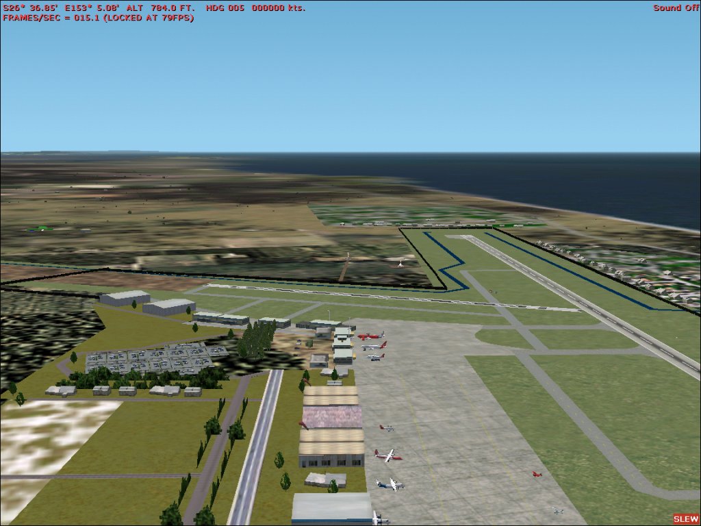 Fs2002 Scenery Maroochydore Sunshine Coast Airport, Queensland Australia — 1
