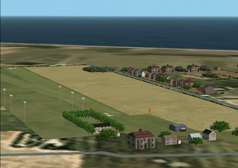 Fs2002 Scenery Hollym Airfield Yorkshire Uk