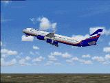 Fs2002/Fs2004 Tupolev Tu-204-120 With Rolls-Royce Rb211 Engines, In Aeroflots New Livery;