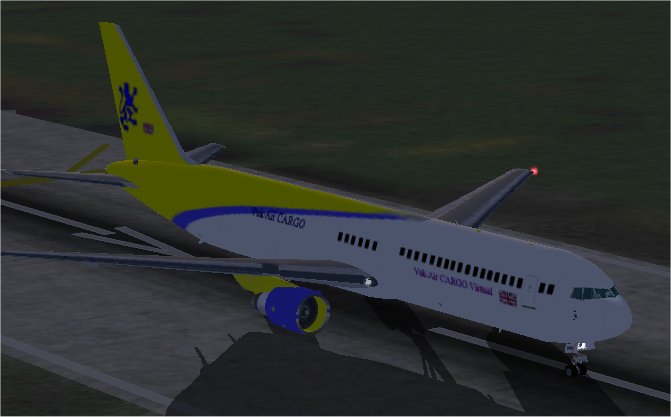 Fs2002 Fresh From Vuk-Air Is The 767-300 In The Vuk-Air Colour Sceme As Tested By Vuk-Air