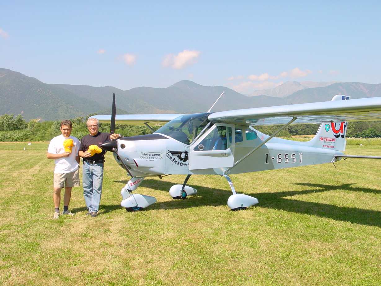 Fs2002 Tecnam P92-S Echo 100 Hp By Andrea Bergamino