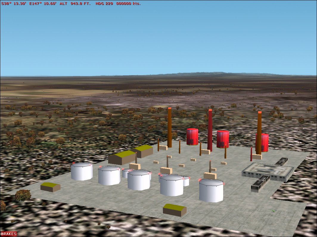 Fs2002 Scenery Oil Rigs Of Bass Strait, Victoria, Australia