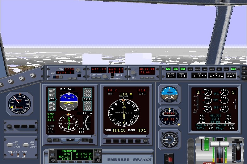Fs 98 Embraer Rj145 Panel W/ Acs-Gps98-Gauge Fs98 Panel-Update For Erj145Lo.zip By Sergio