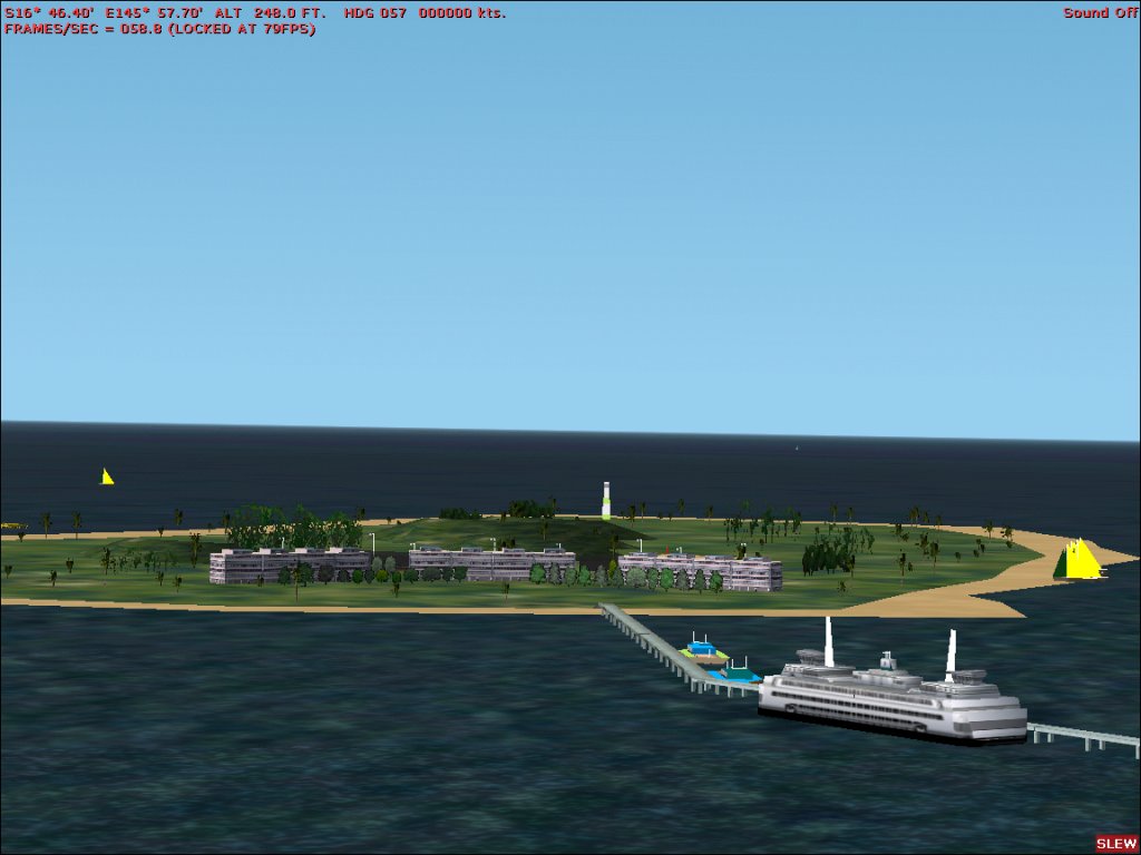 Fs2002 Scenery Green Island Cairns, Queensland Australia