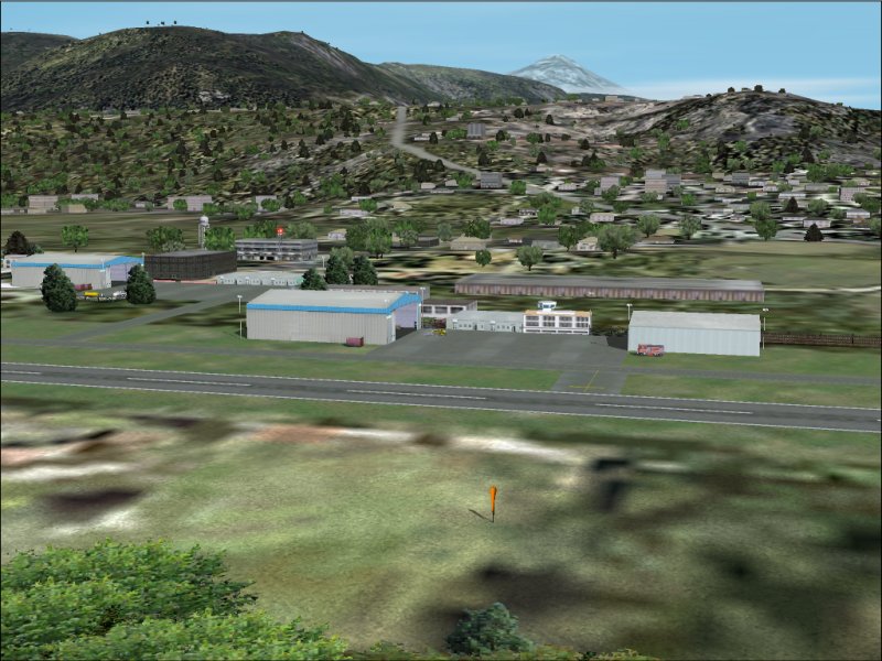 Fs2002 Scenery - 3W5 - Concrete, Wa