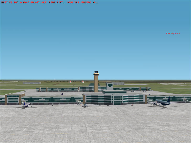 Fs2002 Scenery Version 2 Of Denver International Airport (Kden) Scenery By Harald Krause W