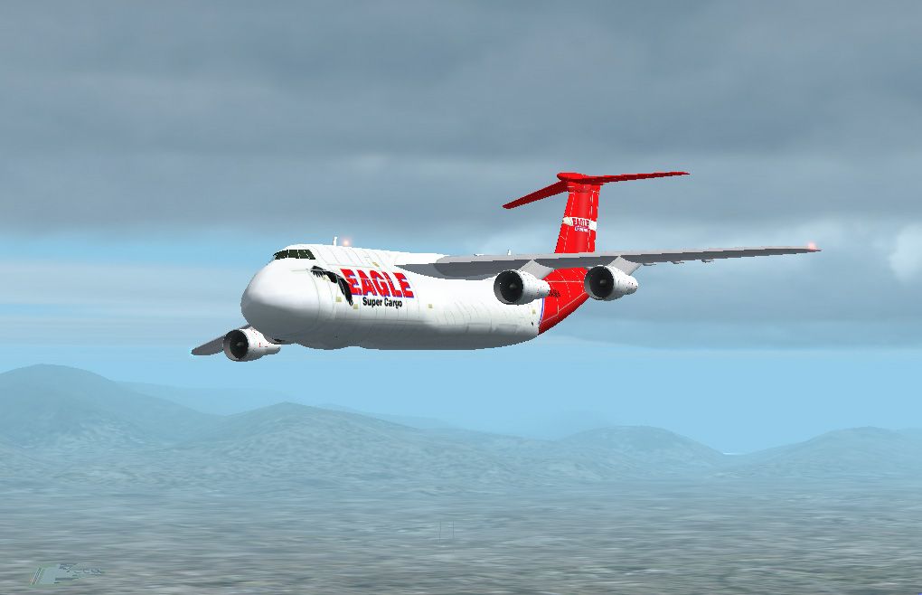 Fs2002 Eagle Air Charter Lockheed C-5A
