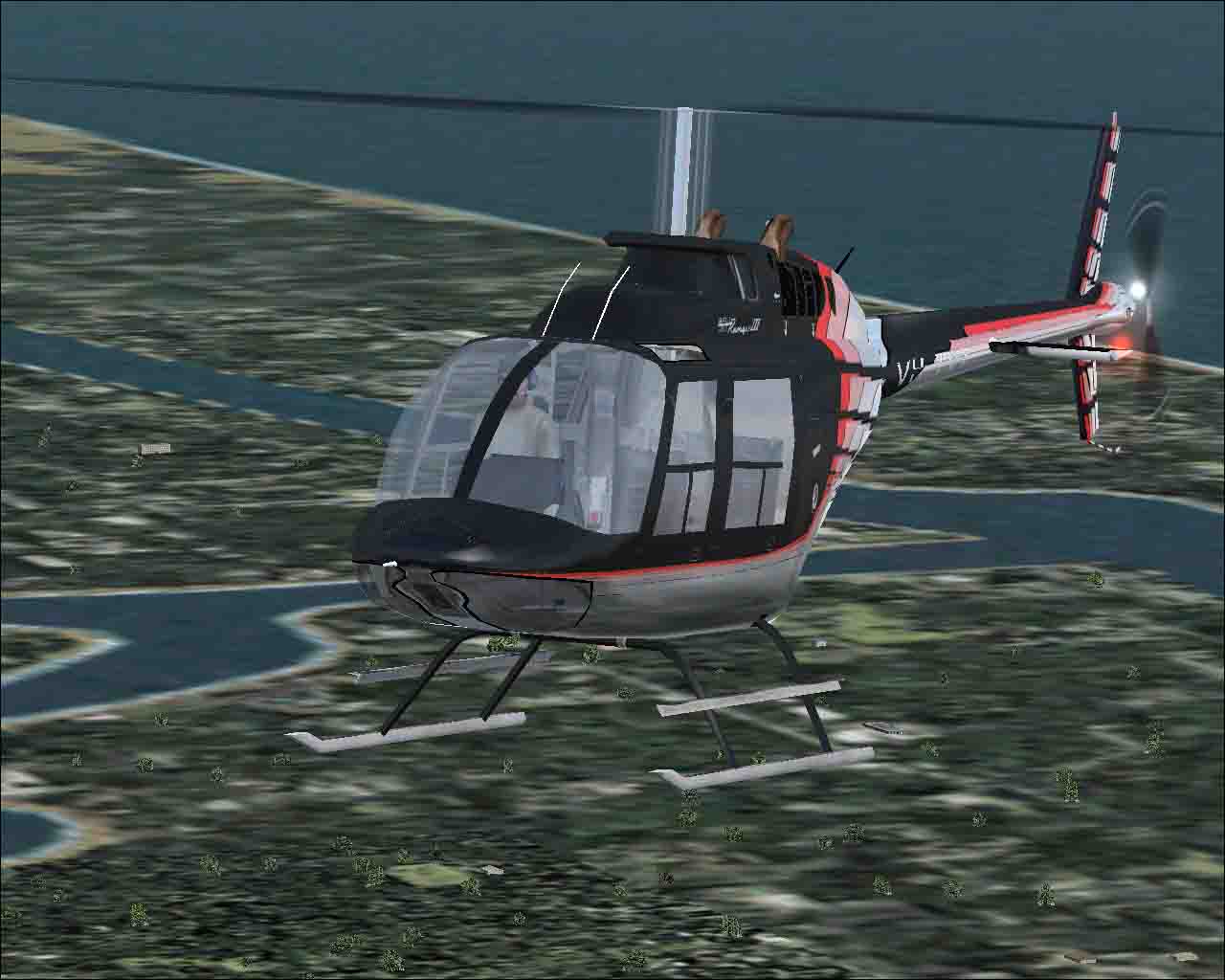 These Are My First Repaints For The Bell 206B