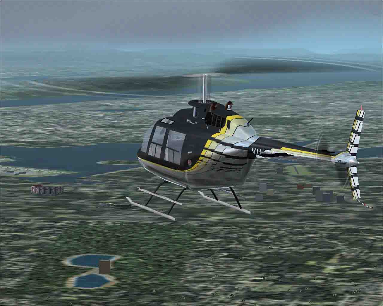 These Are My First Repaints For The Bell 206B