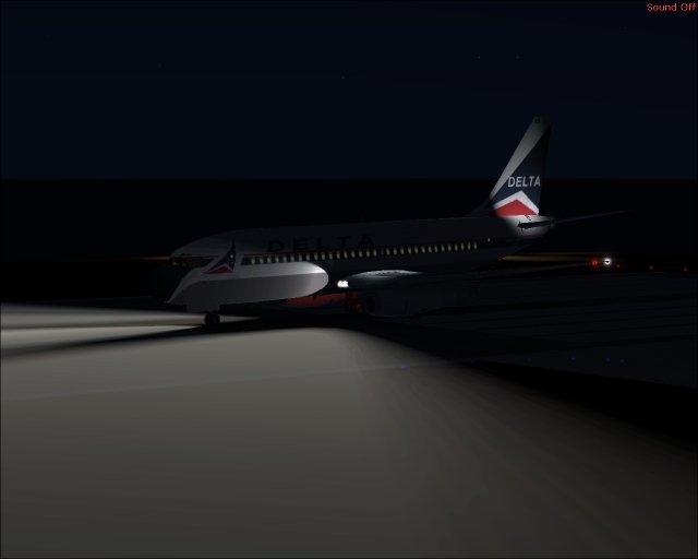 Fs2002 Delta Old Colors Bosing 737-200 A Textures Repaint Of The Yeo Designs B737-200 Seri