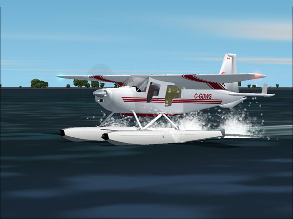 Fs2002 Found Bushhawk Xp W/Floats The Bush Hawk Is Built To Carry Big Loads, Farther, Fast