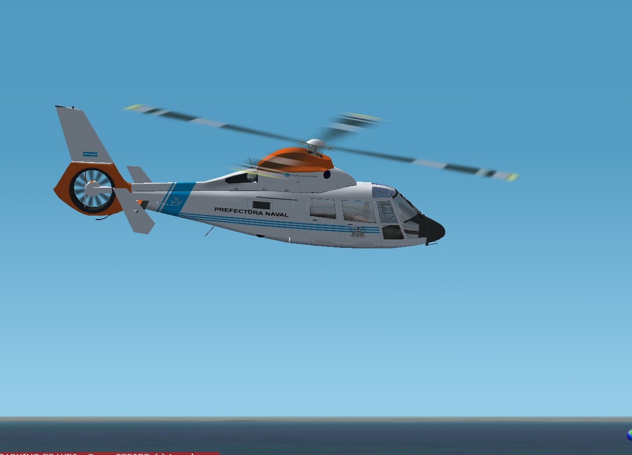 Prefectura Naval Argentina Textures For Aerospatiale As365N3 Dauphin - Textures Repaint By — 1