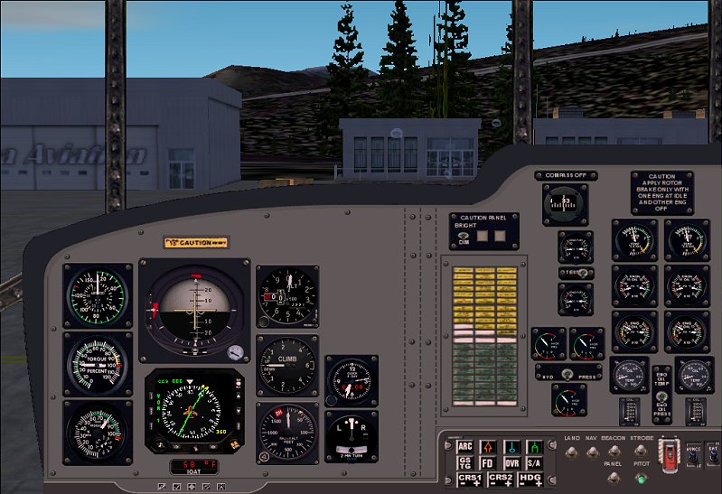 Panel Based On The Sikorsky Ch-54B Helicopter