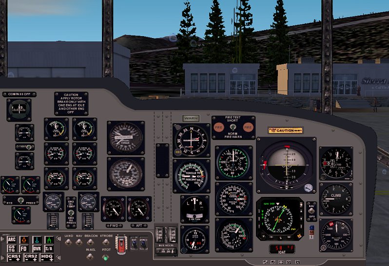 Panel Based On The Sikorsky Ch-54B Helicopter