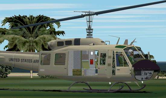 Bell-205 Uh-1H Iroquois Us Army & Bundeswer Universol Use Helicopter In Two Textures